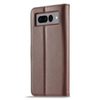 Flip case for Google Pixel 7 Pro 5G, LC.IMEEKE, brown