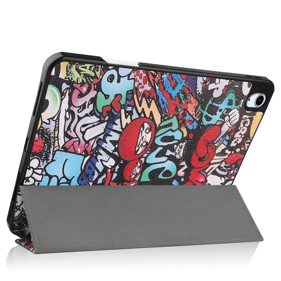 Case for Apple iPad Air 11" 6 gen. 2024 (A2902, Smartcase, graffiti