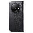 Flip case for Xiaomi Redmi A3, Butterfly, black