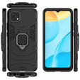 Case for Oppo A15 / A15s, Kickstand Ring, black
