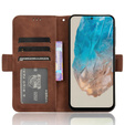 Flip case for Samsung Galaxy M35, Card Slot, brown