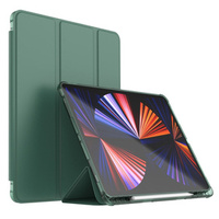 Case for iPad Pro 12.9" 2022/2021/2020 (6/5/4 gen.), Smart Pencil, with space for stylus, green