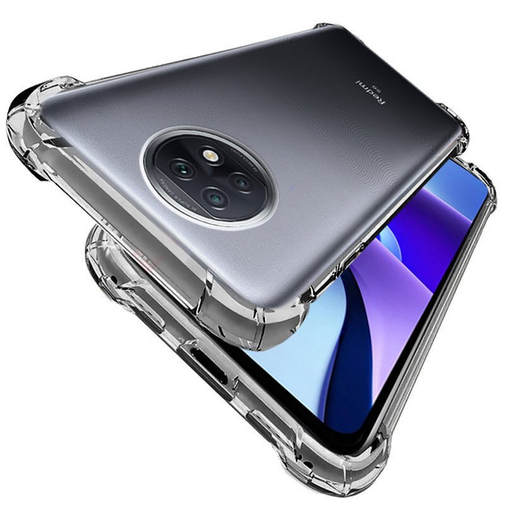 Case for Xiaomi Redmi Note 9T 5G, Dropproof, transparent