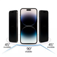 Tempered privacy glass for iPhone 17 Pro