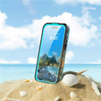 Case for iPhone 17 Pro, Waterproof IP68, SHELLBOX MagSafe, blue