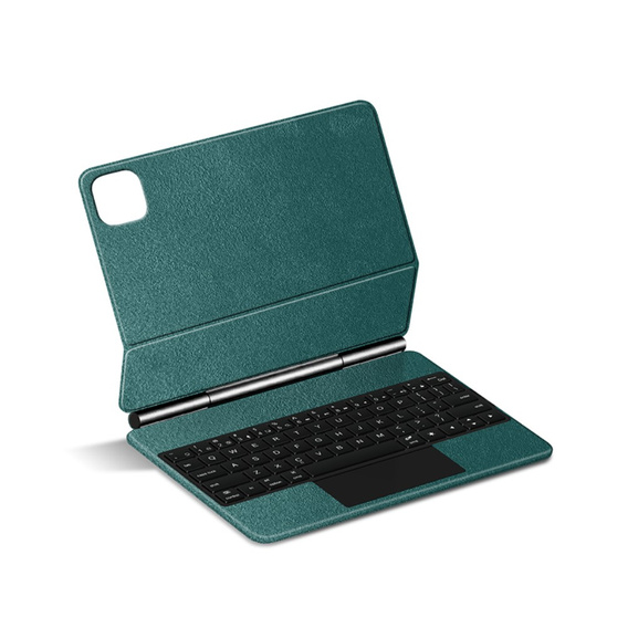 Keyboard Case for iPad Air 11" 2024, Magnetic Keyboard Touchpad, green