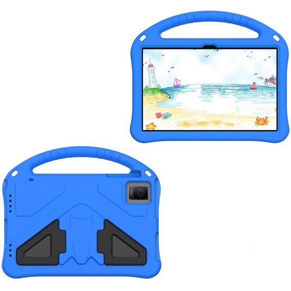 Children's case for T Tablet 5G, with handle, blue