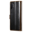 CASEME flip case for Samsung Galaxy Note 10 Plus, Waxy Textucoffee, coffee