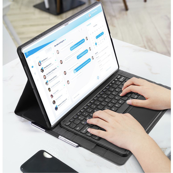 Case + keyboard Samsung Galaxy Tab S8 Ultra, Dux Ducis Magnetic, black
