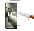 3D Tempered Glass for Xiaomi 14T, black frame