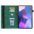 Case for Lenovo Tab P11 Pro Gen 2 TB132FU TB132XU 11.2", Classic, with space for stylus, green