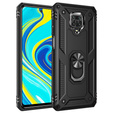 Armor Case for Xiaomi Redmi Note 9S / 9 Pro, Nox Case Ring, black