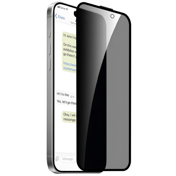 IMAK Privacy Tempered Glass for iPhone 16
