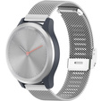 Milanese bracelet 18mm for Garmin Vivoactive 4S, Black