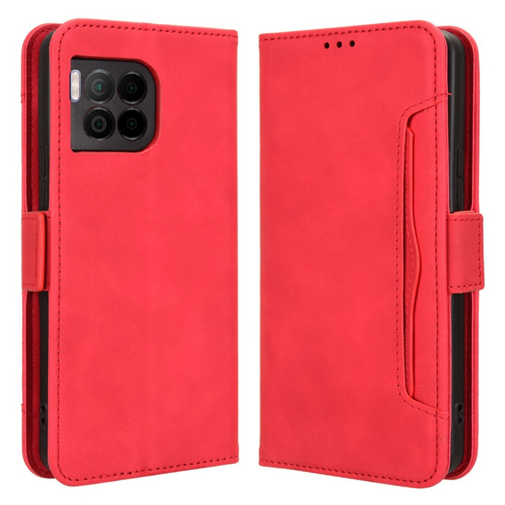 Flip case for T Phone 2 Pro 5G, Card Slot, red