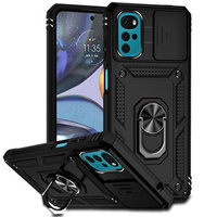 Case forMotorola Moto G22, CamShield Slide, black