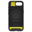 Spigen case for iPhone 16E, Rugged Armor MagSafe, black + Tempered Glass 9H