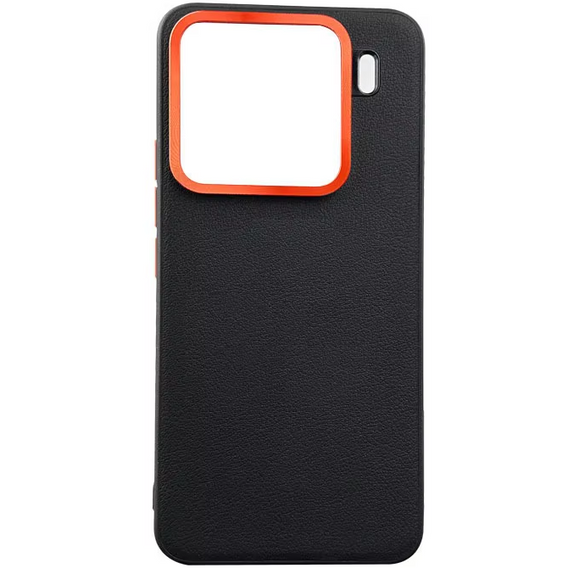 Leather case for Xiaomi 15, leather hybrid, black
