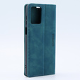 Case for Motorola Moto G53, ERBORD Vintage, wallet with flap, blue