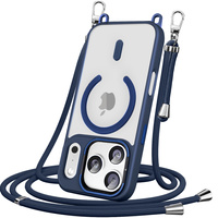 Case with stand and detachable lanyard, for MagSafe for iPhone 17 Pro