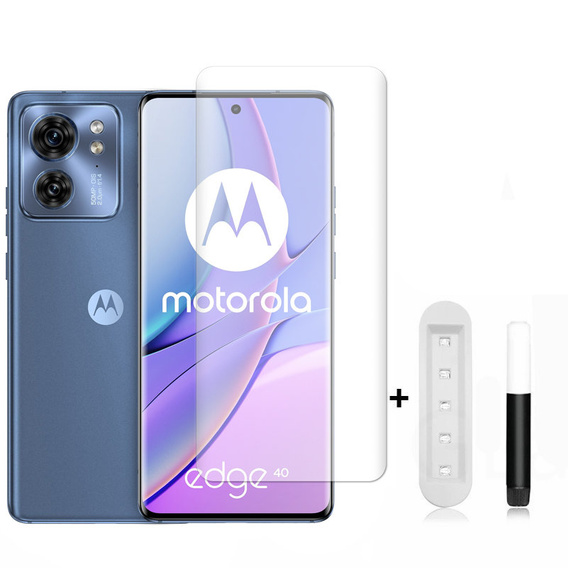UV Tempered Glass for Motorola Edge 40