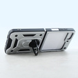 Armor Case for Samsung Galaxy Z Flip5 5G, Nox Case Ring, silver