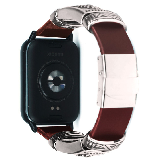Leather Strap for Xiaomi Smart Band 8 Pro