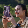 Armored case for Samsung Galaxy S23 FE, Dexnor Full Body (Two Frames), purple