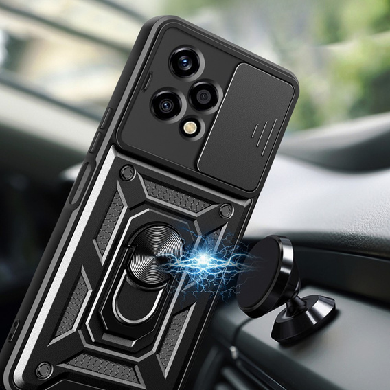 Case for Honor 200 Lite, CamShield Slide, black