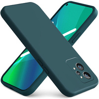 Case for Realme GT2 Pro, Silicone Lite, dark green