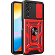 Case fordo Samsung Galaxy A14 4G/5G, CamShield Slide, red