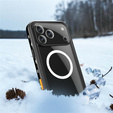 Case for iPhone 17 Pro Max, IP68 waterproof, SHELLBOX MagSafe, black