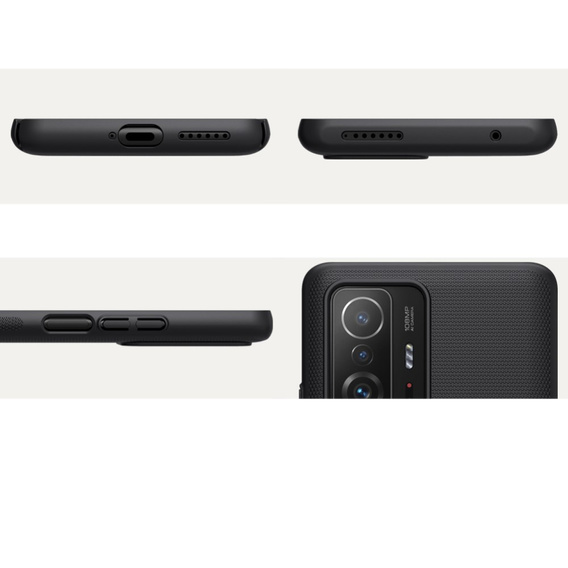 NILLKIN Case for Xiaomi 11T / 11T Pro, Super Frosted Shield Case, blue