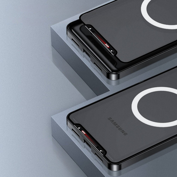 Camera Protection Case for Samsung Galaxy S20 FE, CamShield MagSafe, transparent / black