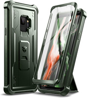 Armored case for Samsung Galaxy S9, Dexnor Full Body, green