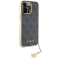 Guess 4G Charms case with charm for iPhone 15 Pro