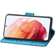 Flip case for Motorola Edge 50 Neo / Motorola ThinkPhone 25, Butterfly, blue