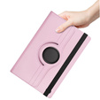 Case for Lenovo Tab M10 Plus 10.6 Gen 3 TB-125F TB-128F TB330FU 10.95", Rotating 360, pink rose gold