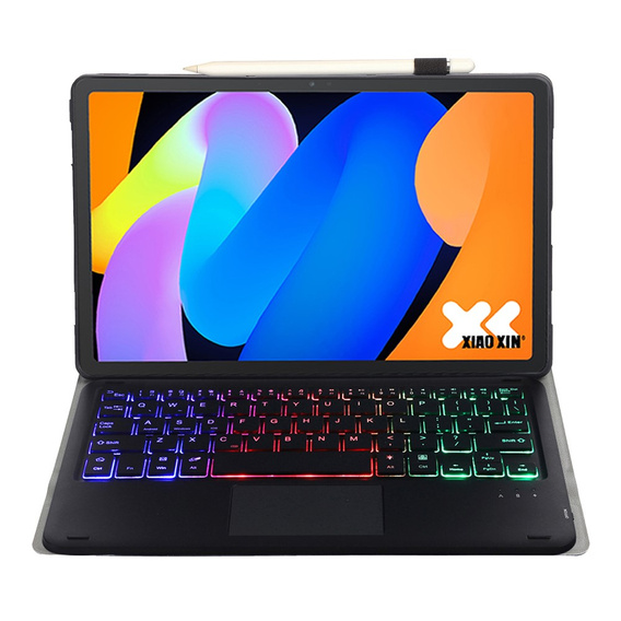 Bluetooth Touchpad Illuminated Keyboard Case for Lenovo Idea Tab 11" / Tab K11 11" (2 gen.), black