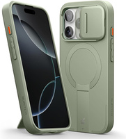 Case for iPhone 16 Pro, Suritch Shockproof, for MagSafe, green