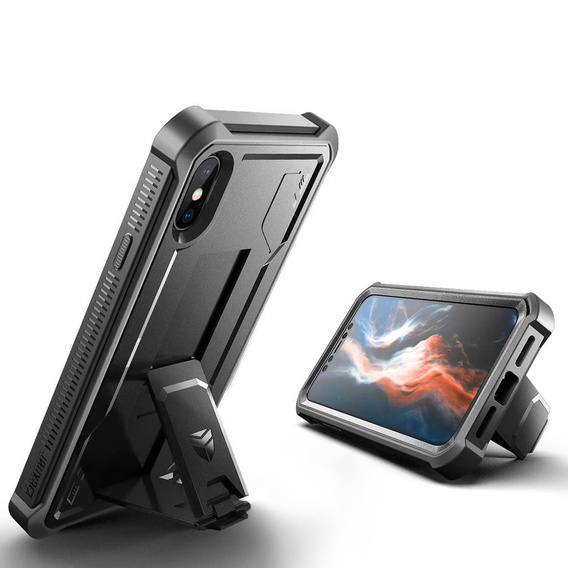 Armored case for iPhone X / XS, Dexnor Full Body, black