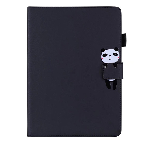 Case for iPad 10.2" 2021/2020/2019 (9/8/7 gen.), with flap, animal, black