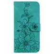 Flip case for Oppo A60, Lily Flower, green
