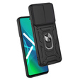 Case for Oppo Reno 6 5G, CamShield Slide, black