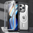 Case for iPhone 15 Pro Max, Armor Full Protect 360° to MagSafe, screen glass, black