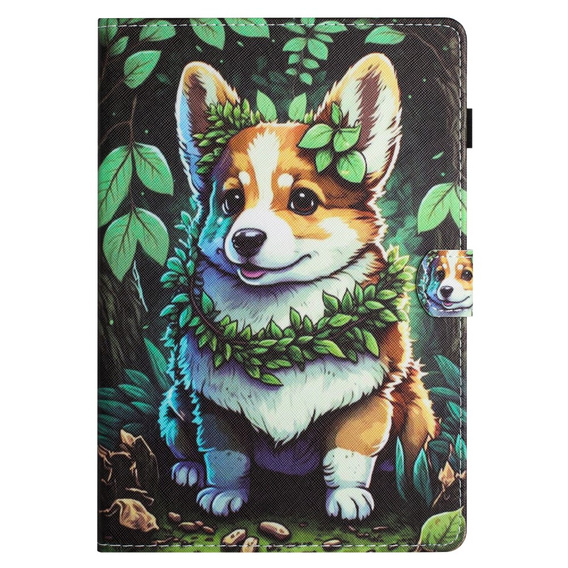 Case for Samsung Galaxy Tab A9 X110 / X115, corgi dog