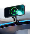 Case for iPhone 16 Pro, for MagSafe, ERBORD Matt Case, grey + Screen Glass