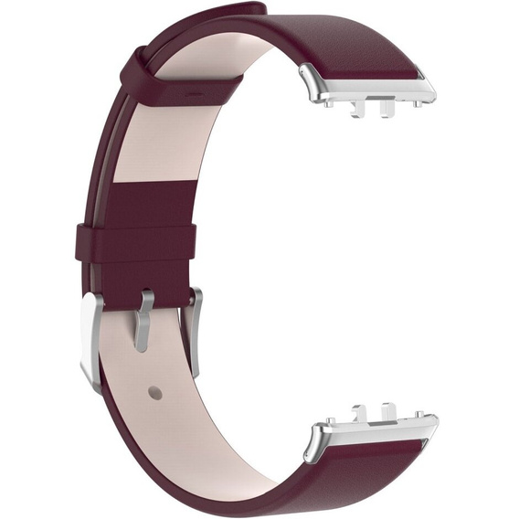 Leather Strap for Samsung Galaxy Fit 3, Maroon