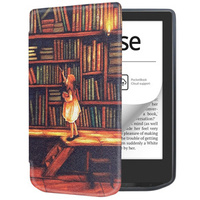 Case for PocketBook Verse / Verse Pro, Smartcase, Library girl