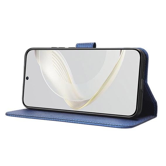Flip case for Huawei Nova 11, Wallet Smart Magnet, blue